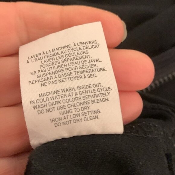 Ae Sport Cotton Blend Black And Color Accent Jacket - Picture 9 of 9